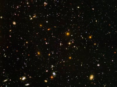 How big is outer space for real?